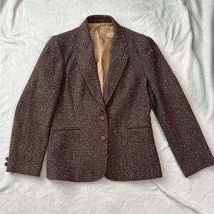 Vintage Oscar de la Renta Tweed Blazer Women’s Small